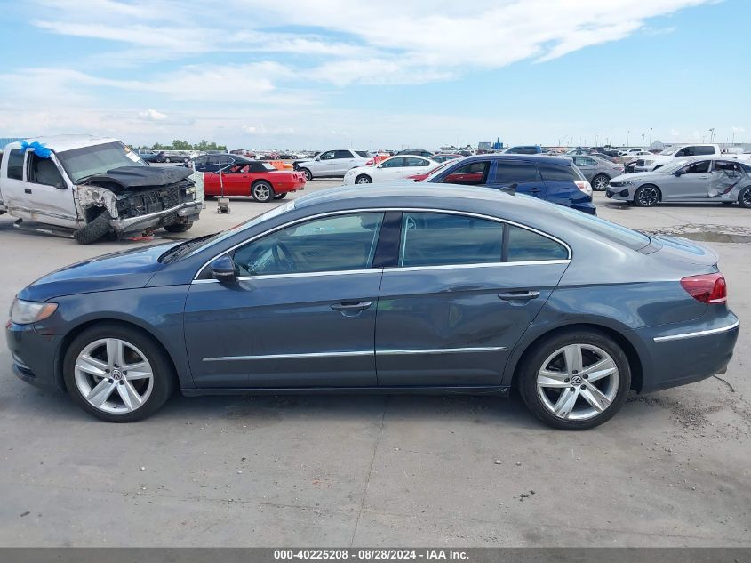 2013 Volkswagen Cc 2.0T Sport VIN: WVWBP7AN8DE553155 Lot: 40225208