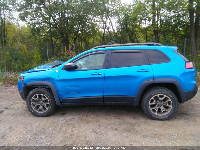 2020 Jeep Cherokee Trailhawk VIN: 1C4PJMBX1LD597363 Lot: 40225212