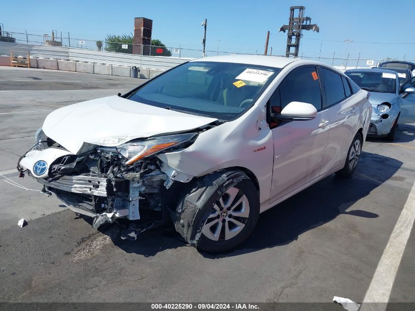 VIN JTDKBRFU7J3057748 2018 TOYOTA PRIUS no.2