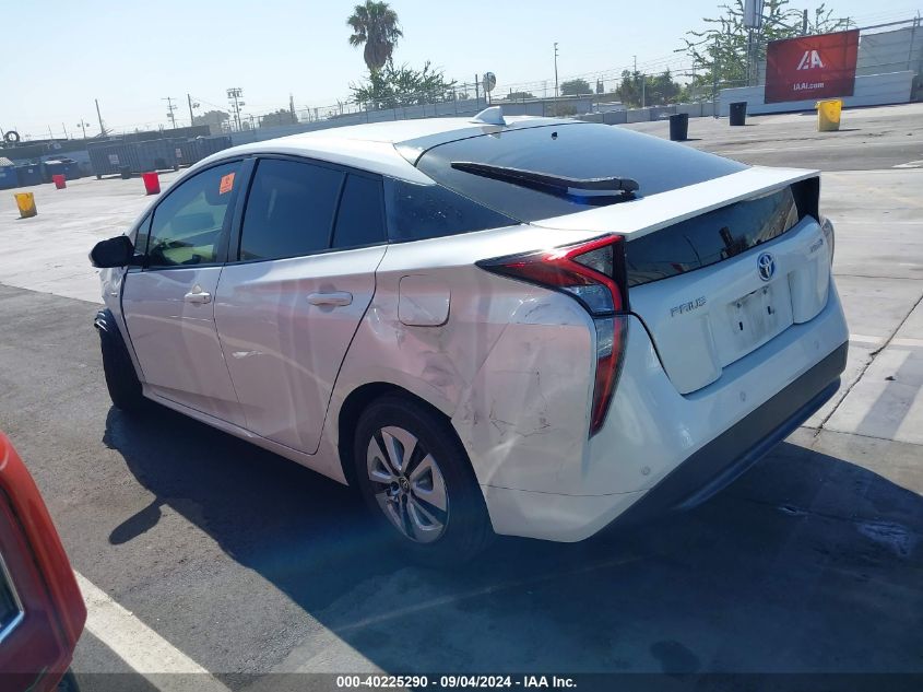 VIN JTDKBRFU7J3057748 2018 TOYOTA PRIUS no.3