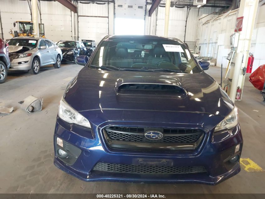 2016 Subaru Wrx Limited VIN: JF1VA1N68G8811195 Lot: 40225321