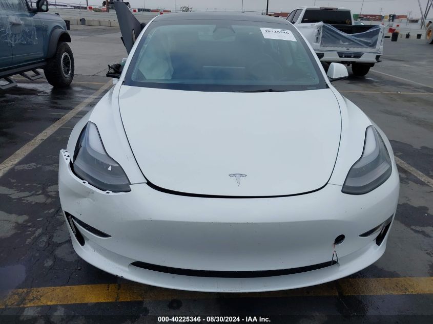 2021 Tesla Model 3 Standard Range Plus Rear-Wheel Drive VIN: 5YJ3E1EA3MF099278 Lot: 40225346