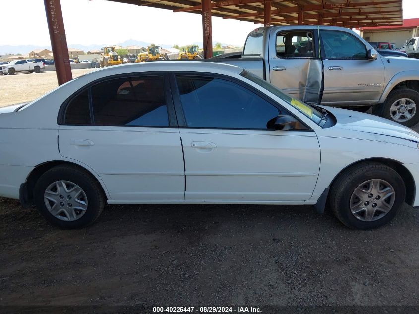 2003 Honda Civic Lx VIN: 1HGES16543L014304 Lot: 40225447