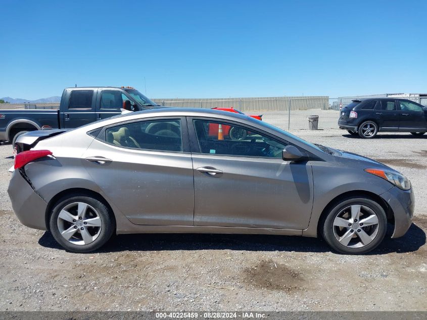 2013 Hyundai Elantra Gls VIN: 5NPDH4AE9DH270056 Lot: 40225459