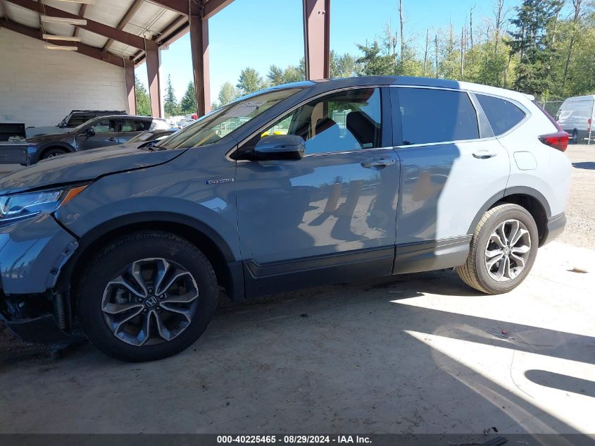 2022 Honda Cr-V Hybrid Ex VIN: 5J6RT6H58NL046936 Lot: 40225465