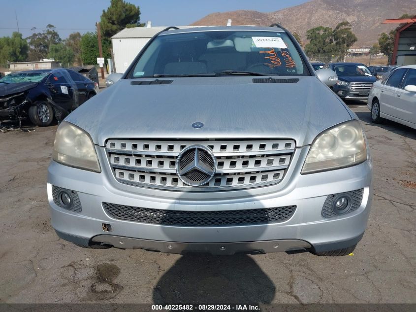 2007 Mercedes-Benz Ml 350 4Matic VIN: 4JGBB86E17A268981 Lot: 40225482