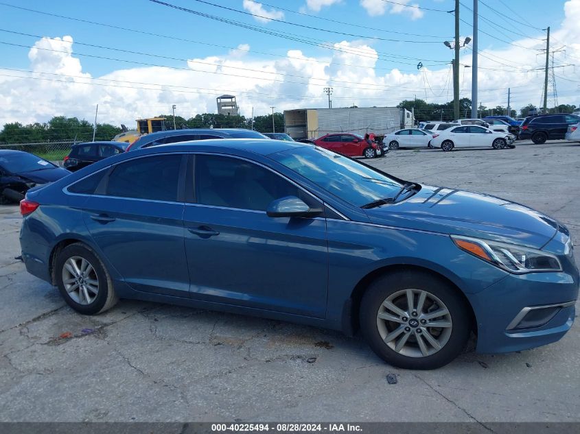 2016 Hyundai Sonata Se VIN: 5NPE24AF2GH391871 Lot: 40225494