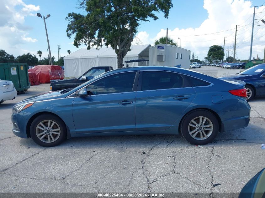 2016 Hyundai Sonata Se VIN: 5NPE24AF2GH391871 Lot: 40225494