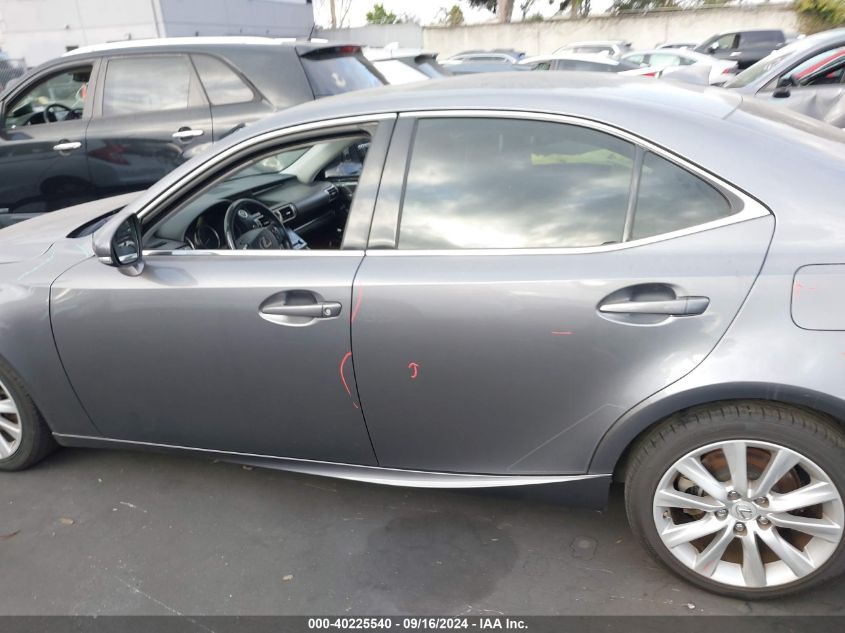 2014 Lexus Is 250 VIN: JTHBF1D24E5037389 Lot: 40225540