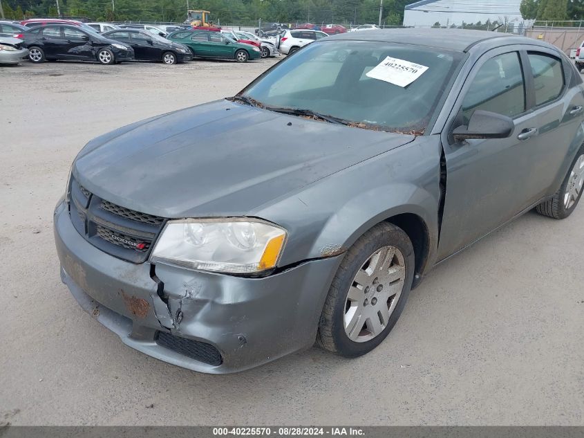 2012 Dodge Avenger Se VIN: 1C3CDZAB8CN323469 Lot: 40225570