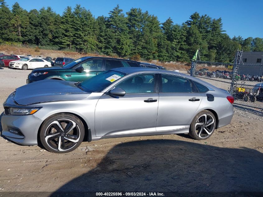 2020 Honda Accord Sport VIN: 1HGCV1F37LA144392 Lot: 40225596