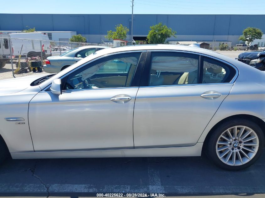 2011 BMW 535I xDrive VIN: WBAFU7C56BC875774 Lot: 40225622