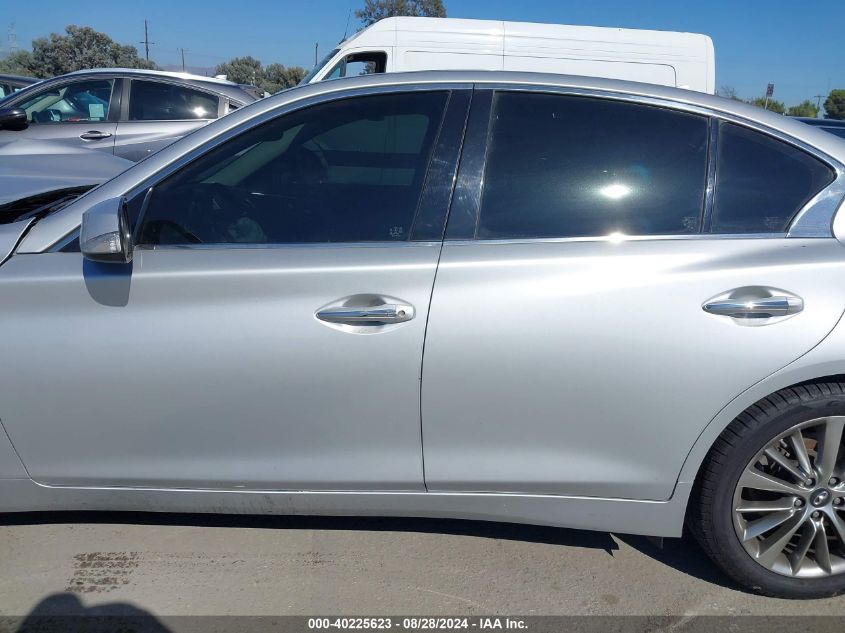 2018 Infiniti Q50 3.0T Luxe VIN: JN1EV7AP5JM592245 Lot: 40225623