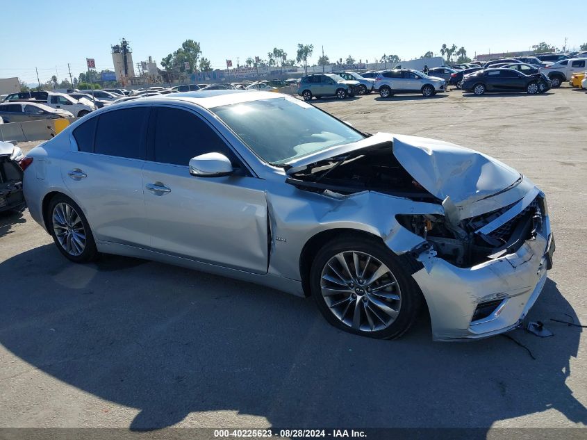 2018 Infiniti Q50 3.0T Luxe VIN: JN1EV7AP5JM592245 Lot: 40225623