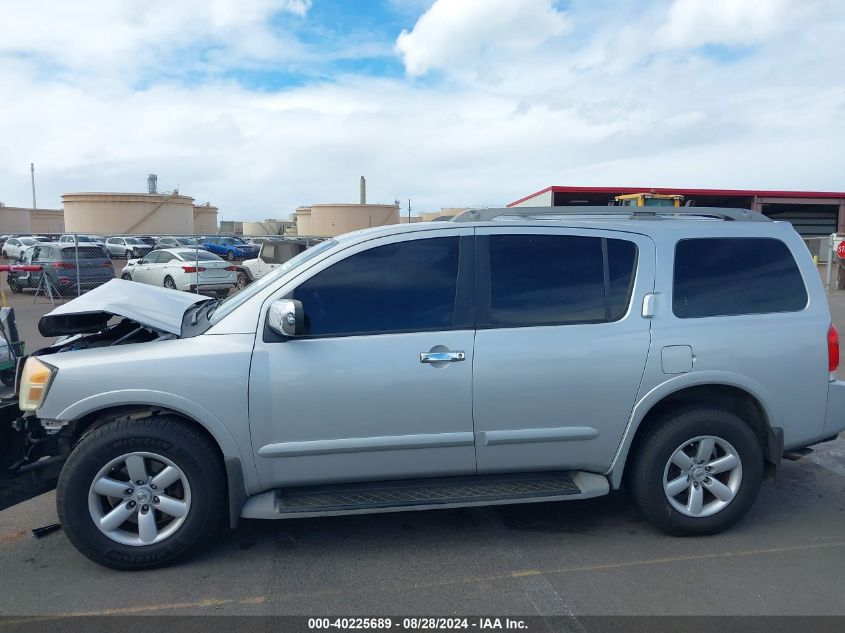 2011 Nissan Armada Sv VIN: 5N1AA0ND6BN613884 Lot: 40225689