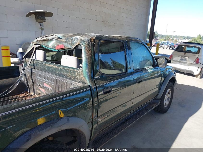 2001 Toyota Tacoma Prerunner V6 VIN: 5TEGN92N31Z809412 Lot: 40225716