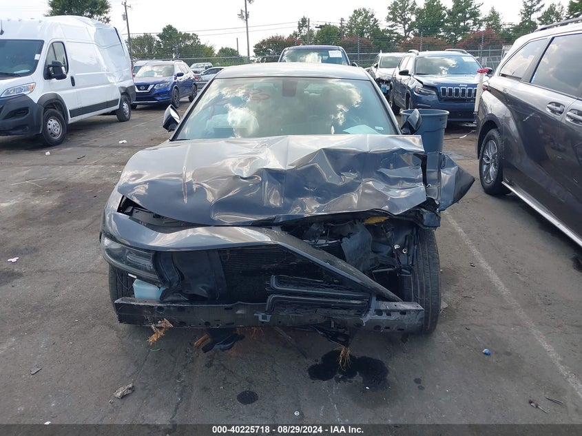 VIN 2C3CDXBG6MH632656 2021 DODGE CHARGER SXT RWD