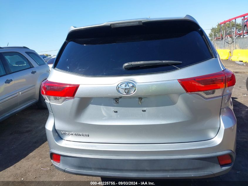 2017 Toyota Highlander Le VIN: 5TDZZRFH9HS231535 Lot: 40225755