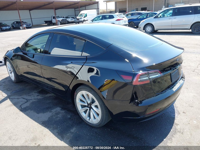 2021 TESLA MODEL 3 U  U UX(VIN: 5YJ3E1EA5MF067237