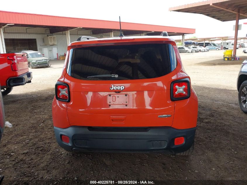 2018 Jeep Renegade Latitude Fwd VIN: ZACCJABB9JPH97066 Lot: 40225781