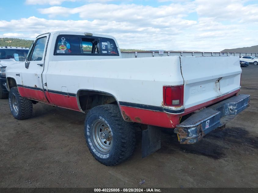 1GTEK14H3GJ521014 1986 GMC K1500