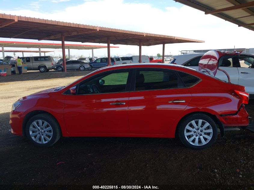 2017 Nissan Sentra Sv VIN: 3N1AB7AP3HL707520 Lot: 40225815