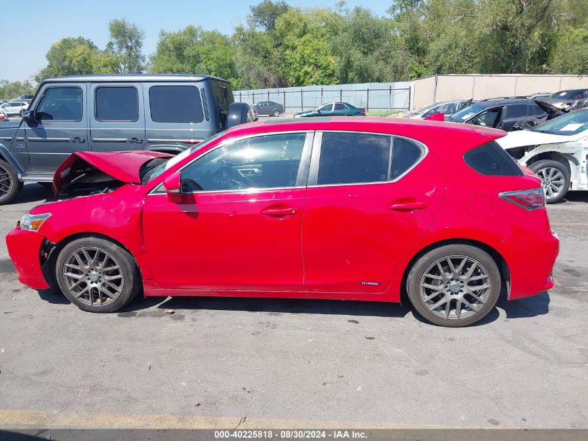 2014 Lexus Ct 200H VIN: JTHKD5BHXE2181177 Lot: 40225818