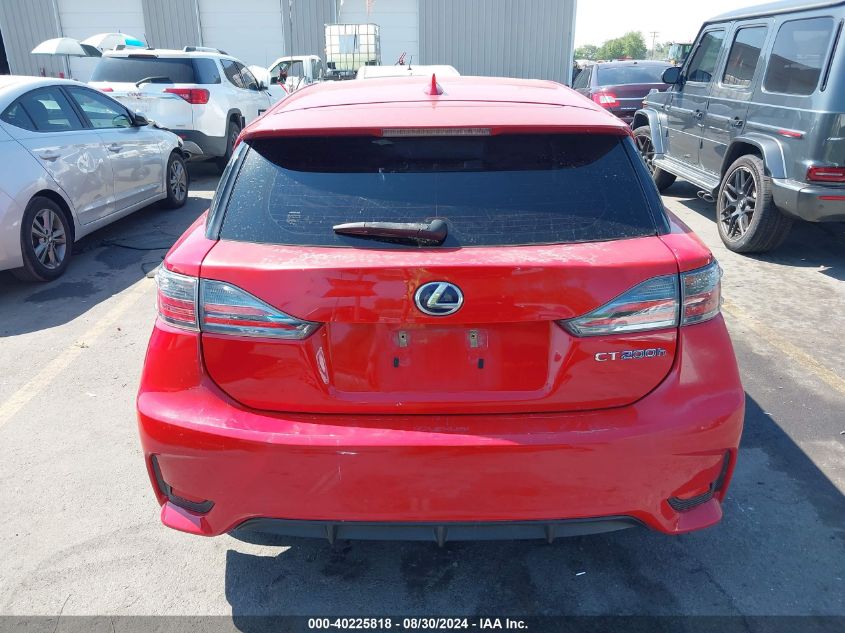 JTHKD5BHXE2181177 2014 Lexus Ct 200H