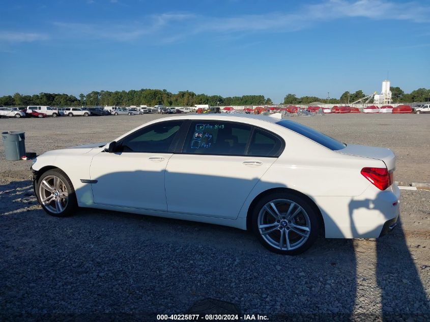 2015 BMW 750Li VIN: WBAYE8C50FD781627 Lot: 40225877