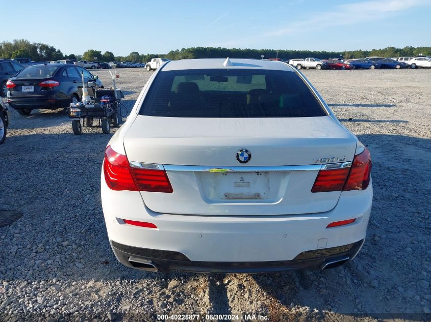 2015 BMW 750Li VIN: WBAYE8C50FD781627 Lot: 40225877