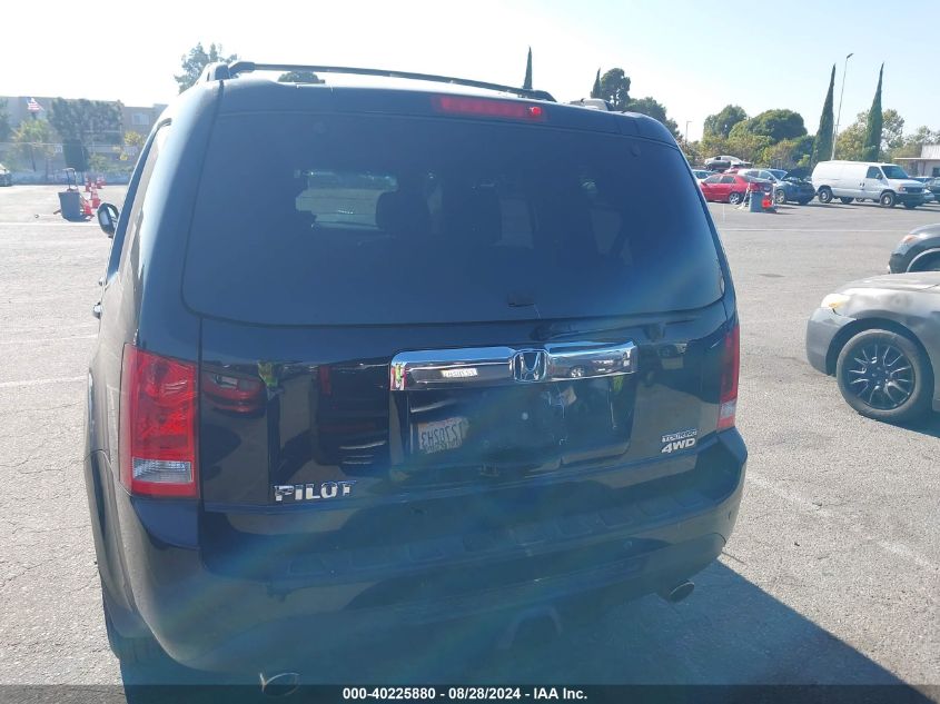 2013 Honda Pilot Touring VIN: 5FNYF4H92DB059263 Lot: 40225880