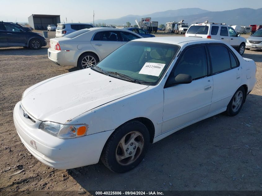 1998 Toyota Corolla Le VIN: 1NXBR18E7WZ091513 Lot: 40225886