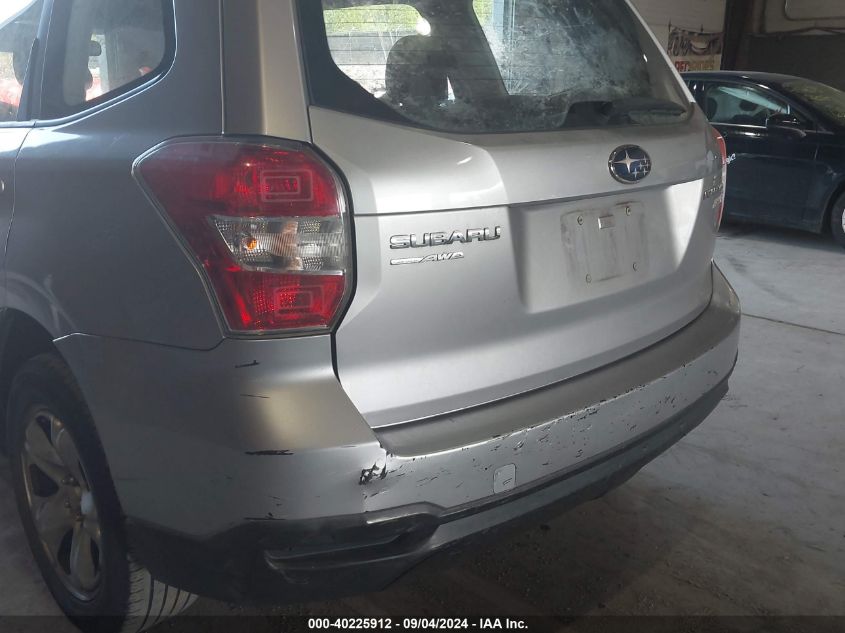 2014 Subaru Forester 2.5I VIN: JF2SJAAC7EH406761 Lot: 40225912