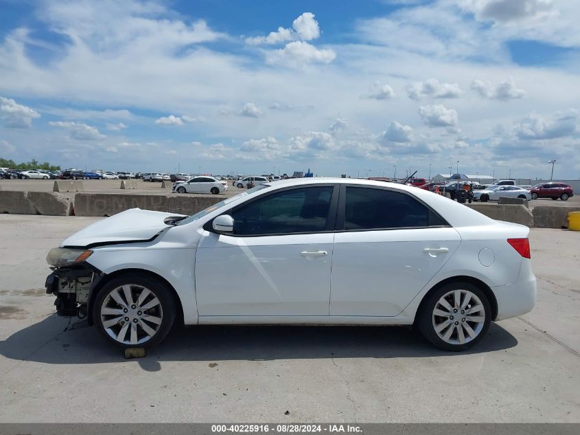 2013 Kia Forte Sx VIN: KNAFW4A30D5690489 Lot: 40225916