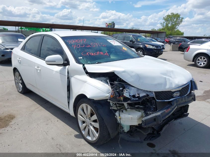 2013 Kia Forte Sx VIN: KNAFW4A30D5690489 Lot: 40225916