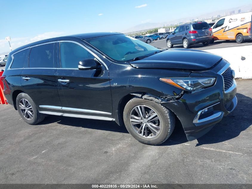 2019 Infiniti Qx60 Pure VIN: 5N1DL0MN6KC558785 Lot: 40225935