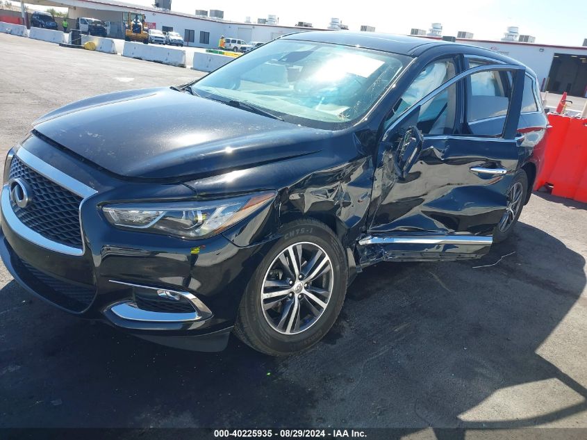 2019 Infiniti Qx60 Pure VIN: 5N1DL0MN6KC558785 Lot: 40225935