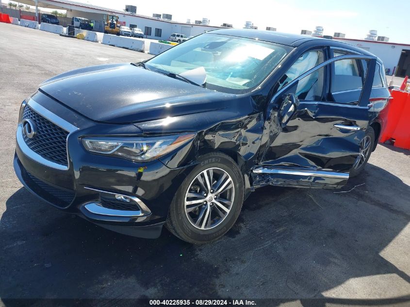 2019 Infiniti Qx60 Pure VIN: 5N1DL0MN6KC558785 Lot: 40225935