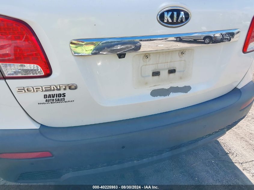 5XYKT3A6XCG259968 2012 Kia Sorento Lx