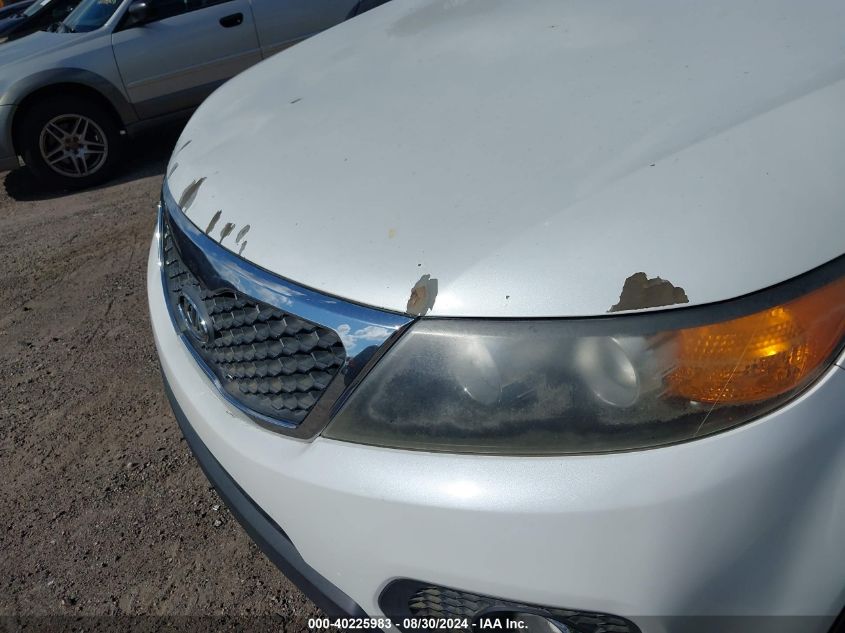 5XYKT3A6XCG259968 2012 Kia Sorento Lx