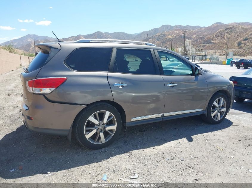 2014 Nissan Pathfinder Platinum VIN: 5N1AR2MN4EC674746 Lot: 40225993