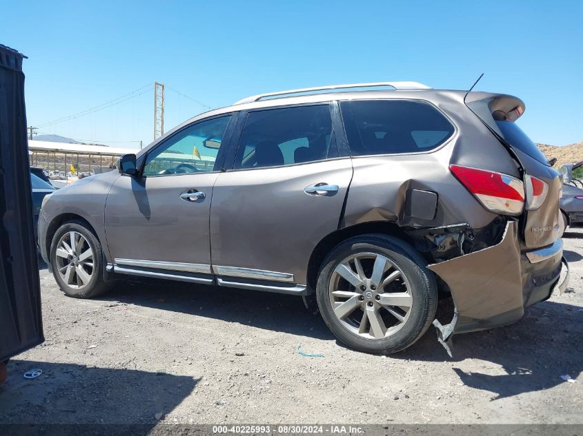 2014 Nissan Pathfinder Platinum VIN: 5N1AR2MN4EC674746 Lot: 40225993