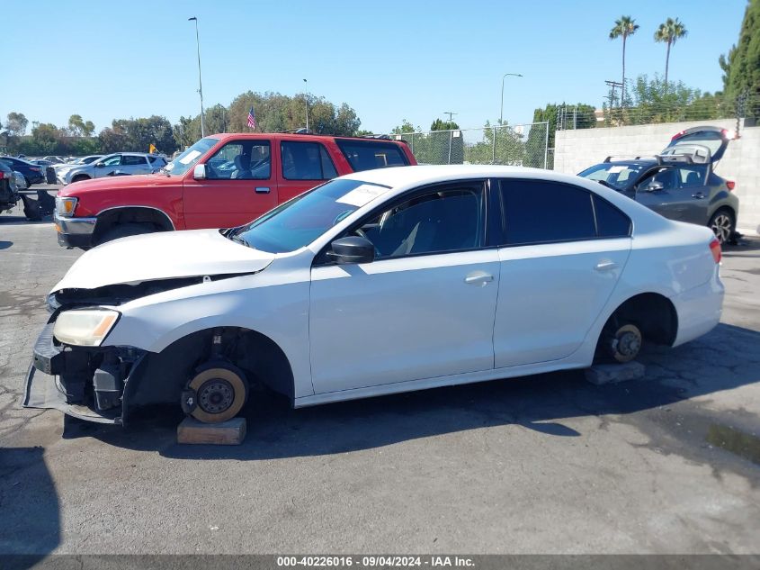 2012 Volkswagen Jetta 2.0L S VIN: 3VW2K7AJ6CM387560 Lot: 40226016