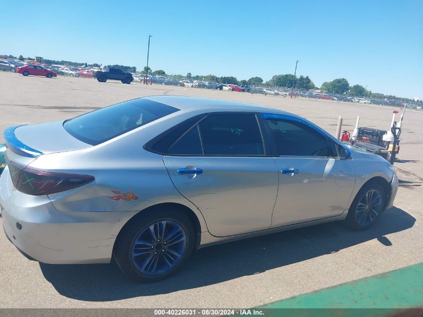 2017 Toyota Camry Se VIN: 4T1BF1FK6HU447910 Lot: 40226031