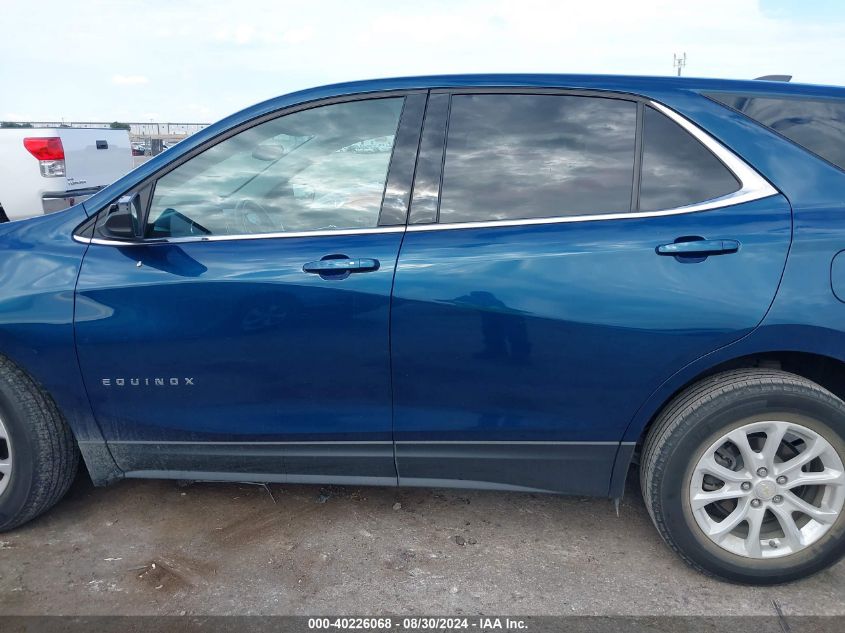 2020 Chevrolet Equinox Fwd Lt 1.5L Turbo VIN: 3GNAXKEVXLL338696 Lot: 40226068