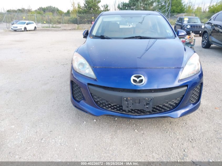 2012 Mazda Mazda3 I Touring VIN: JM1BL1L77C1660632 Lot: 40226072