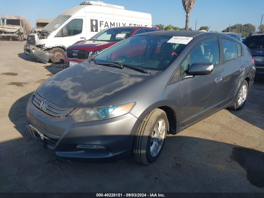 2010 Honda Insight Ex VIN: JHMZE2H75AS025289 Lot: 40226151