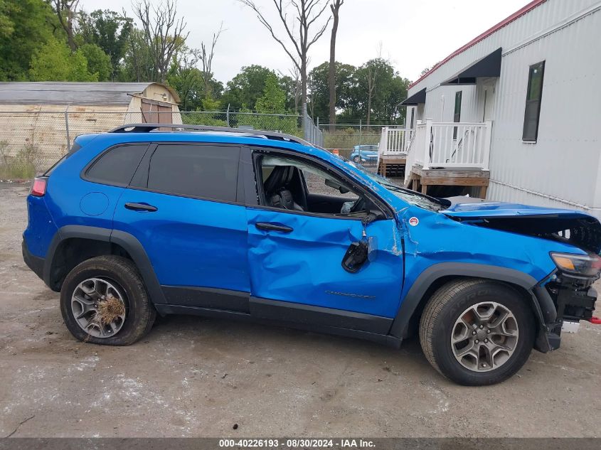 2021 Jeep Cherokee Trailhawk 4X4 VIN: 1C4PJMBXXMD177389 Lot: 40226193