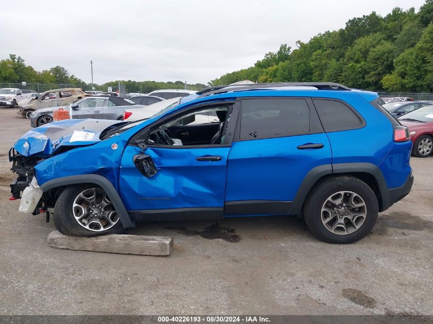 2021 Jeep Cherokee Trailhawk 4X4 VIN: 1C4PJMBXXMD177389 Lot: 40226193