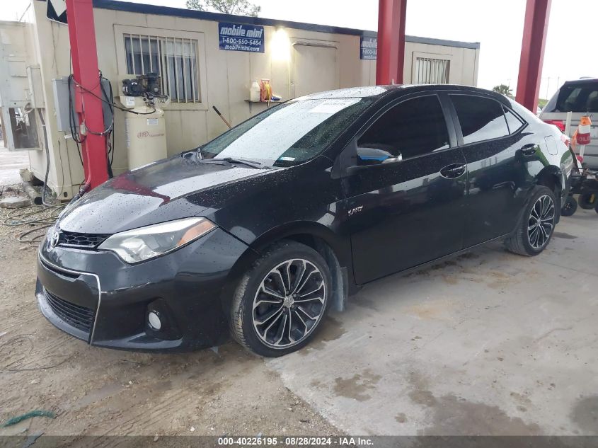 5YFBURHE4GP566602 2016 TOYOTA COROLLA - Image 2